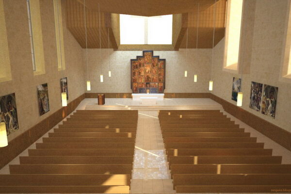 Centro parroquial altar grande